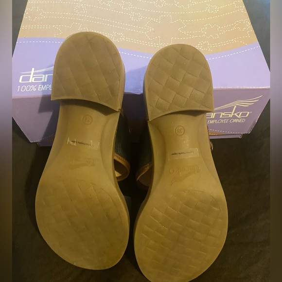 Dansko Lenny Black full grain sandals - Picture 4 of 4